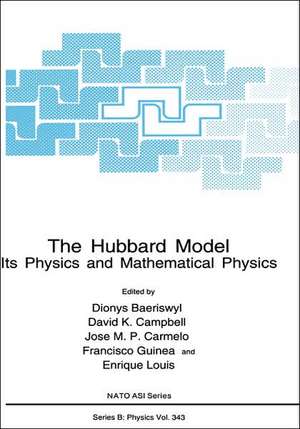 The Hubbard Model: Its Physics and Mathematical Physics de Dionys Baeriswyl