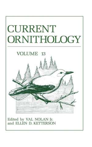 Current Ornithology, Volume 13 de Nolan