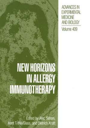 New Horizons in Allergy Immunotheraphy: Research Status and Strategies de Alec Sehon