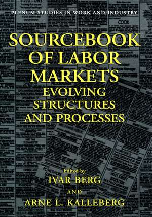 Sourcebook of Labor Markets: Evolving Structures and Processes de Ivar Berg