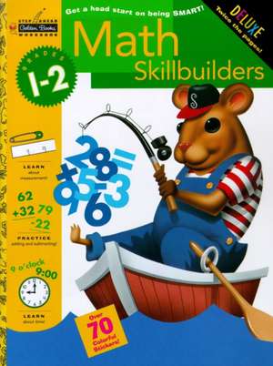 Math Skillbuilders (Grades 1 - 2) [With Stickers] de Golden Books