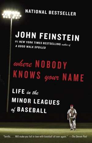 Where Nobody Knows Your Name: Life in the Minor Leagues of Baseball de John Feinstein