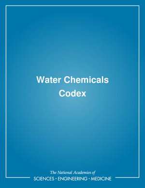 Water Chemicals Codex de National Research Council