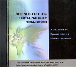 Science for the Sustainability Transition de The National Academies