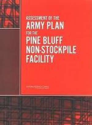 Assessment of the Army Plan for the Pine Bluff Non-Stockpile Facility de National Research Council