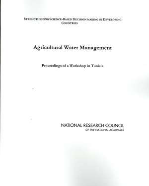 Agricultural Water Management de National Research Council