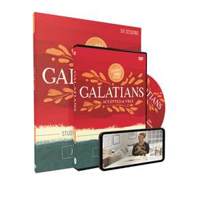 Galatians Study Guide with DVD: Accepted and Free de Jada Edwards