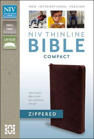 Thinline Bible-NIV-Compact Zipper de Zondervan Bibles