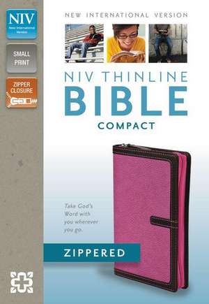 Thinline Bible-NIV-Compact Zippered de Zondervan Bibles