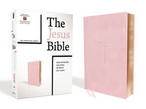 The Jesus Bible, NIV Edition, Leathersoft over Board, Pink, Comfort Print de Passion Publishing