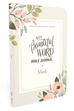 NIV, Beautiful Word Bible Journal, Mark, Paperback, Comfort Print de Zondervan