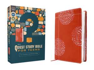 NIV, Quest Study Bible for Teens, Leathersoft, Coral, Comfort Print: The Question and Answer Bible de Christianity Today Intl.