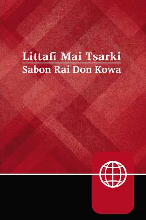 Hausa Contemporary Bible, Hardcover, Red Letter de Zondervan