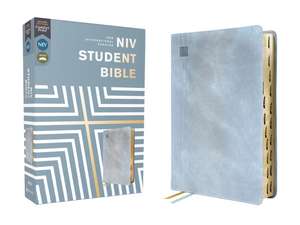 NIV, Student Bible, Leathersoft, Teal, Thumb Indexed, Comfort Print de Philip Yancey