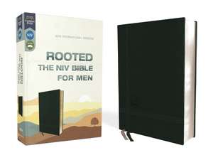 Rooted: The NIV Bible for Men, Leathersoft, Green, Comfort Print de Livingstone Corporation