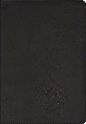 NIV Application Bible, European Bonded Leather, Black, Red Letter, Thumb Indexed, Comfort Print de Zondervan