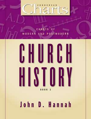 Charts of Modern and Postmodern Church History de John D. Hannah