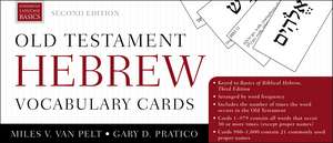 Old Testament Hebrew Vocabulary Cards: Second Edition de Gary D. Pratico