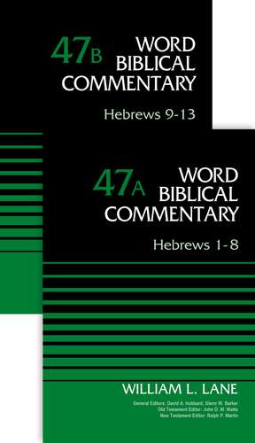 Hebrews (2-Volume Set---47A and 47B) de William L. Lane