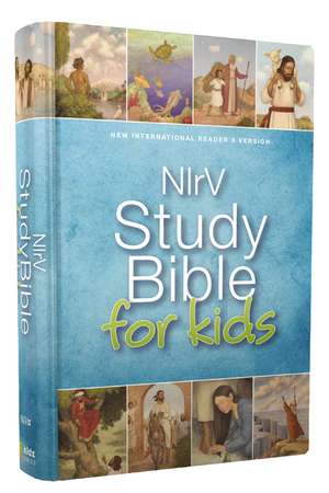 NIrV, Study Bible for Kids, Hardcover de Zondervan