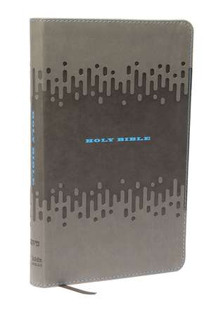 KJV, Bible for Kids, Leathersoft, Charcoal: Thinline Edition de Thomas Nelson