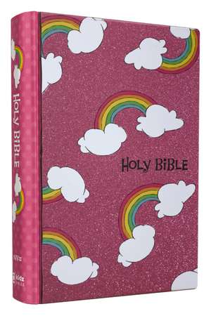 NIV, God's Rainbow Holy Bible, Hardcover, Comfort Print de Zondervan