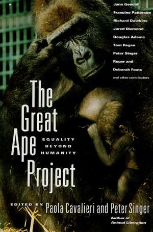 The Great Ape Project: Equality Beyond Humanity de Peter Singer