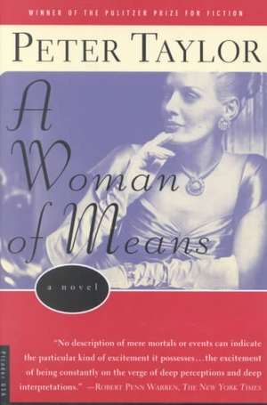 A Woman of Means de Peter Taylor