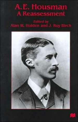 A. E. Housman: A Reassessment de Nana