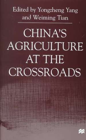 China's Agriculture At the Crossroads de Nana