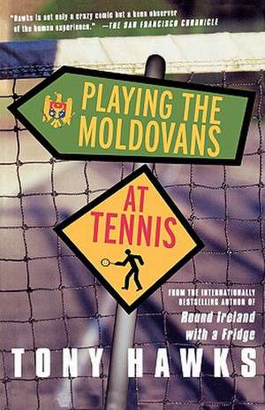 Playing the Moldovans at Tennis de Tony Hawks