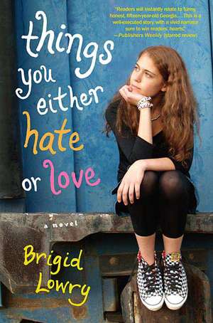 Things You Either Hate or Love de Brigid Lowry