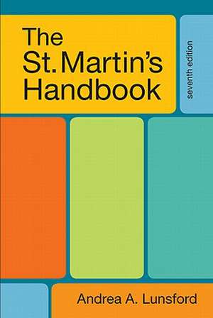 The St. Martin's Handbook de Andrea A. Lunsford