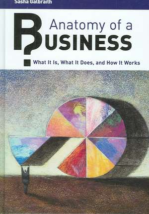 Anatomy of a Business: What It Is, What It Does, and How It Works de Sasha P. Galbraith