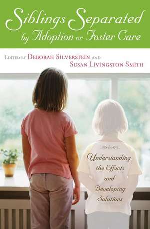 Siblings in Adoption and Foster Care: Traumatic Separations and Honored Connections de Deborah N. Silverstein