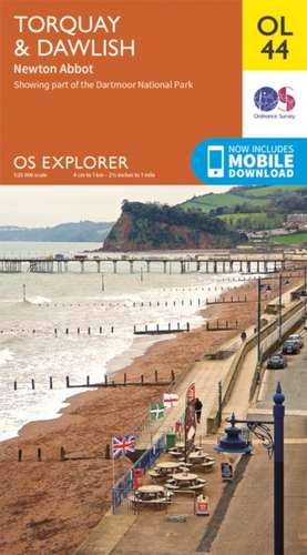 Torquay & Dawlish, Newton Abbot de Ordnance Survey