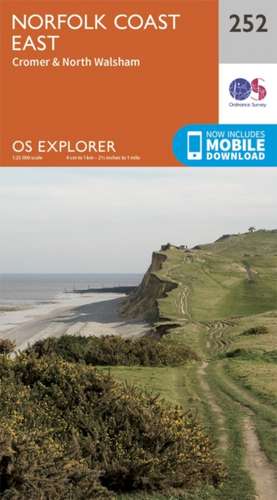 Norfolk Coast East de Ordnance Survey