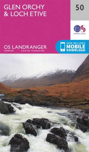 Glen Orchy & Loch Etive de Ordnance Survey