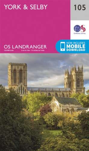 York & Selby de Ordnance Survey