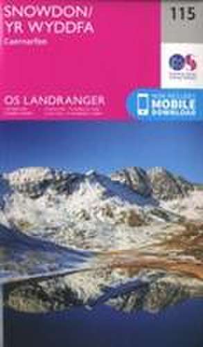 Snowdon & Caernarfon de Ordnance Survey