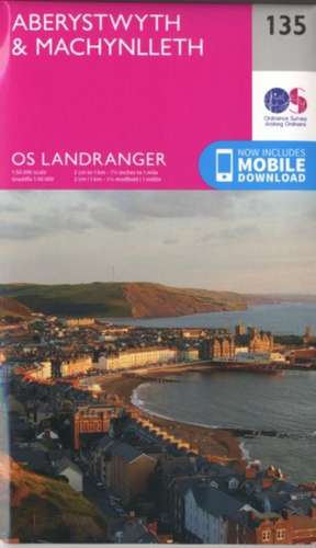 Aberystwyth & Machynlleth de Ordnance Survey