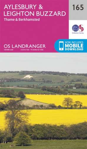 Ordnance Survey: Aylesbury, Leighton Buzzard, Thame & Berkha