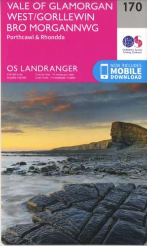 Vale of Glamorgan, Rhondda & Porthcawl de Ordnance Survey