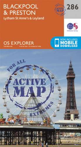 Blackpool and Preston de Ordnance Survey