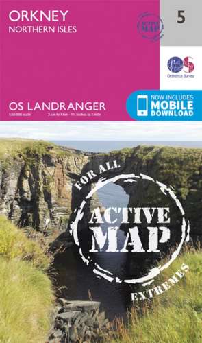 Ordnance Survey: Orkney - Northern Isles de Ordnance Survey