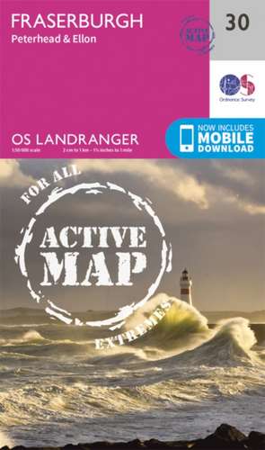 Fraserburgh, Peterhead & Ellon de Ordnance Survey