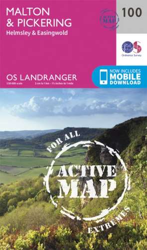 Malton & Pickering, Helmsley & Easingwold de Ordnance Survey