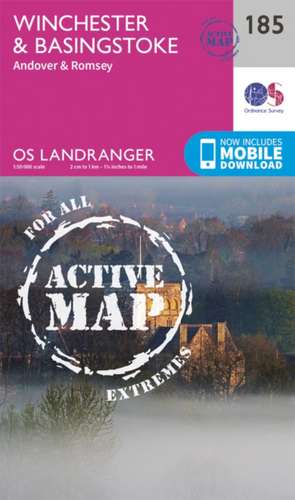 Winchester & Basingstoke, Andover & Romsey de Ordnance Survey