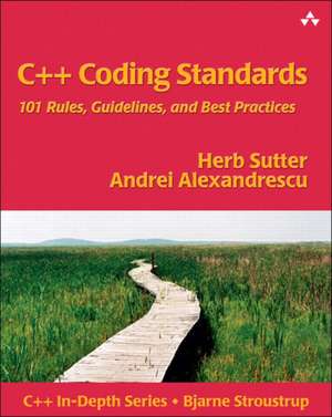 C++ Coding Standards de Herb Sutter