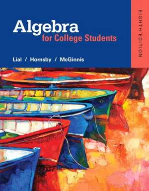 Algebra for College Students Plus Mymathlab -- Access Card Package de Margaret L. Lial